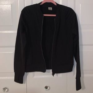 Black athletic jacket